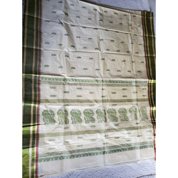 New Women Pure Gorod Silk Saree Handloom Festive Wedding - Picture 3 of 11